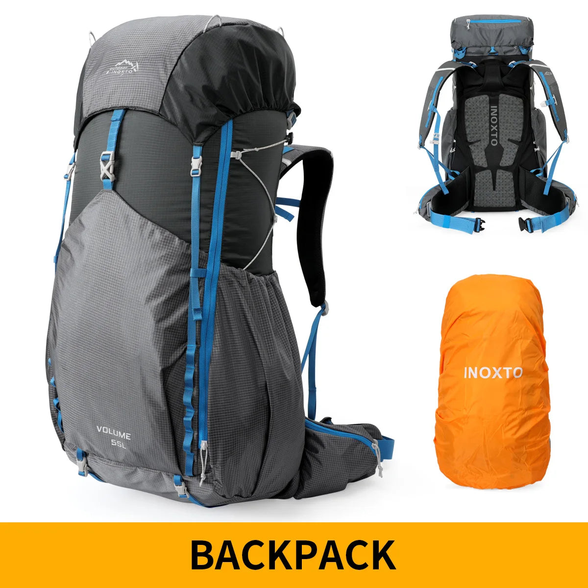 Hiking backpack large capacity