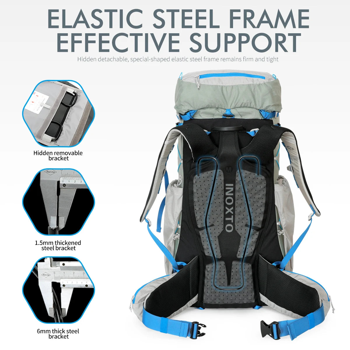 Hiking backpack large capacity