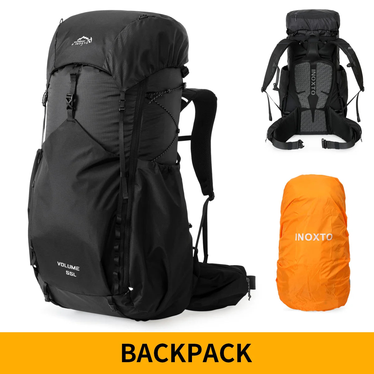 Hiking backpack large capacity