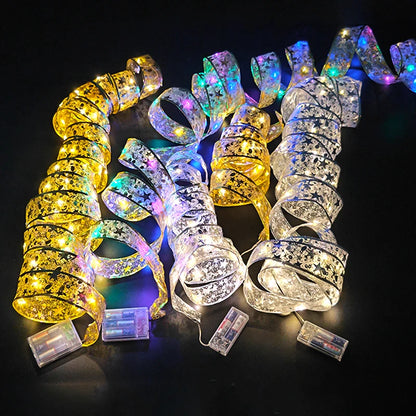 Gold Ribbon Warm white Led Light