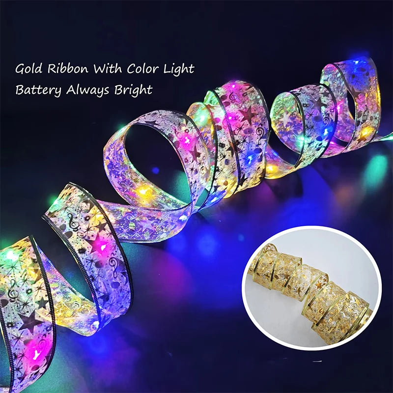 Gold Ribbon Warm white Led Light