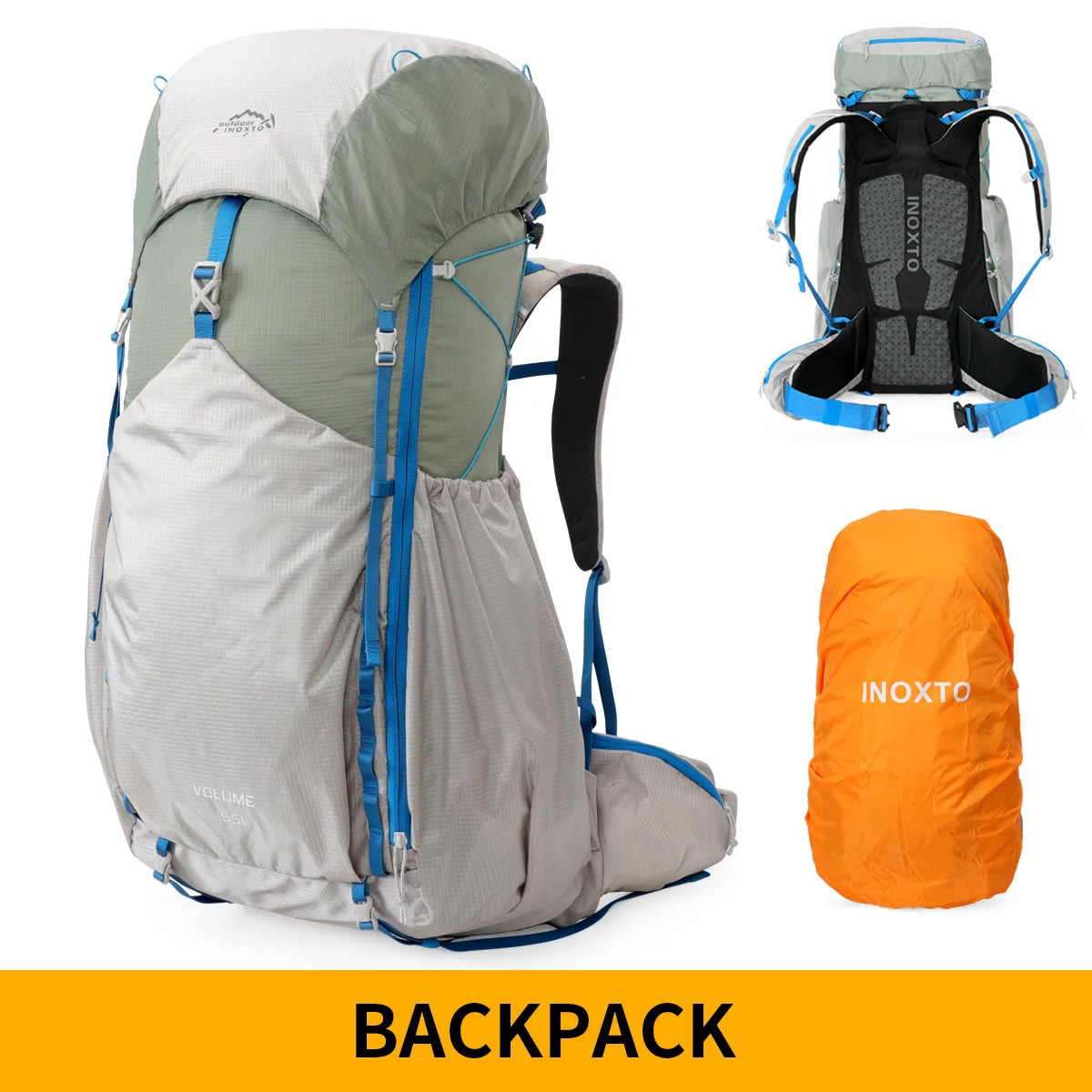 Hiking backpack large capacity